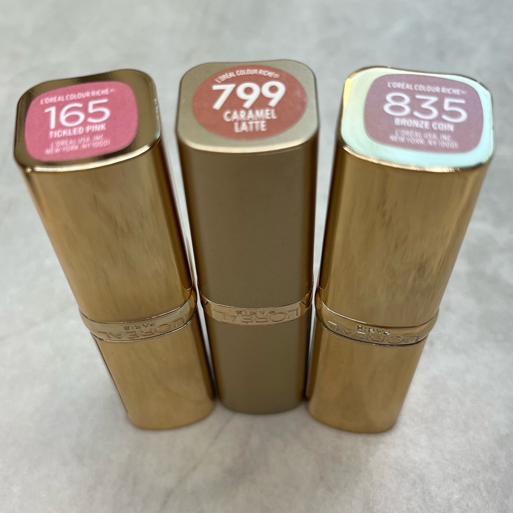 (3) L'Oreal Lipstick Colour Riche Bundle - Picture 3 of 10